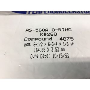 KALREZ AS-568A O-RING K # 256, COMPOUND:4079, 116606 - Équipements et pièces semi-conductrices d'occasion fiables à l'échelle mondiale chez - Product Image 4
