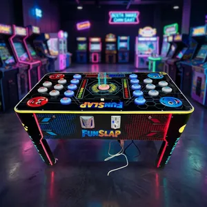 HGR Amusement FUN SLAP OM Machine de jeu de réaction lumineuse importée pour 2 joueurs, défi de frappe manuelle, puissance 154W, poids 65KG, pour enfants - Product Image 5