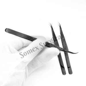 แหนบต่อขนตาปลายแหลมแบบแยกส่วนสำหรับขายส่งพร้อมฉลากสั่งทำ - Product Image 5