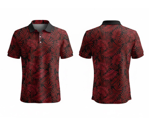 เสื้อโปโลพิมพ์ลายตามสั่ง OEM แบบซับลิเมชั่นเต็มตัว สำหรับผู้ชาย ผู้หญิง และเยาวชน แห้งเร็ว ระบายอากาศได้ดี - Product Image 3