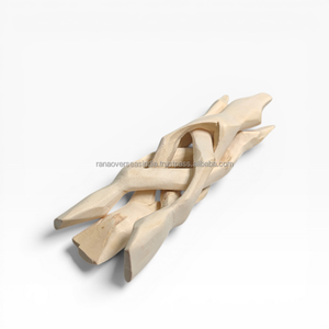 Hand-Carved Through-Carved Natural Wood Cobra Stand for Feng Shui Home Decoration <b>Abalone</b> <b>Shells</b> Sage Bundles & Crystal Balls - Product Image 3