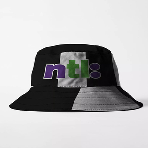 Bucket <b>Hat</b> for <b>Men</b> <b>Waxed</b> Cotton Design Your Own Logo Bucket <b>Hat</b> Outdoor Travel Dobby Style Wholesale Black Cotton Fisherman <b>Hat</b> - Product Image 2