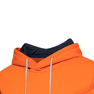 Sweat-shirts élégants pour hommes, essentiels urbains, à capuche, en tissu respirant et doux, vêtements décontractés, fournisseur en gros - Product Image 2