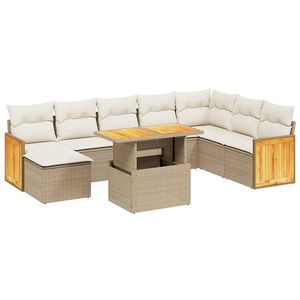 Conjunto de Sofás de Jardín Color Beige - Product Image 2