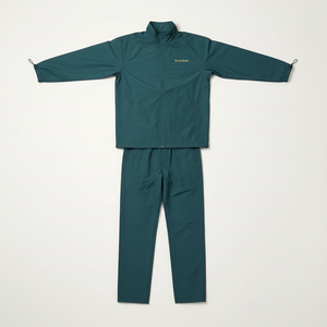 Fabricant de survêtements en nylon avec logo personnalisé, survêtement d'entraînement imperméable pour l'extérieur - Product Image 1