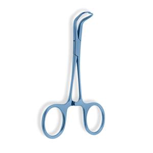 Pinzas para Toallas Backhaus de Acero Inoxidable, Pinzas Quirúrgicas con Recubrimiento Azul, Uso Hospitalario y Clínico, Certificación CE ISO, Venta al Por Mayor - Product Image 6