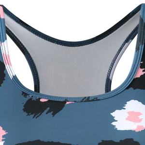 Sujetador deportivo de alto impacto para mujer, personalizado, de punto por sublimación, media copa, transpirable, precio mayorista, talla grande - Product Image 6