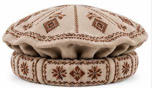 Casquettes afghanes pour homme de haute qualité, en pure laine, fabriquées à la main, traditionnelles, chinoises, d'hiver, chaudes et douces, casquettes afghanes pour homme - Product Image 3