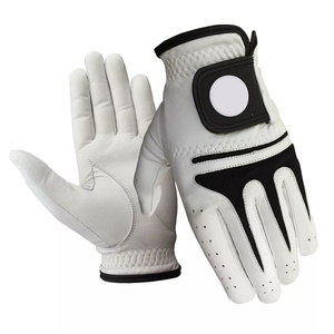 Gants de golf d'occasion pour droitiers et gauchers, qualité supérieure, prix raisonnable, matière respirante et douce, avec logo et couleur personnalisés. - Product Image 2