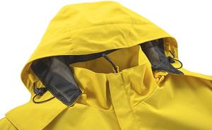 Wholesale Men's Lightweight Waterproof Hooded Rain Jacket Outdoor Hiking Travel <b>Raincoat</b> Shell Jacket - Product Image 3
