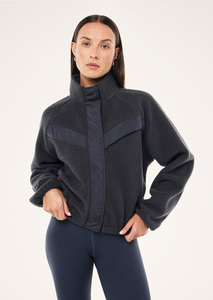 Premium <b>Womens</b> Custom <b>Sherpa</b> Fleece <b>Jacket</b> Breathable Warm High Quality Fabric Custom Logo Winter <b>Jackets</b> <b>For</b> <b>Women</b> OEM Supplier - Product Image 1