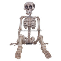 Squelette 4M The Dark Rider Oeuf Banc Lapin De Pâques Citrouille Coq Table Halloween Arche Bougie Grande Décoration En Fibre De Verre