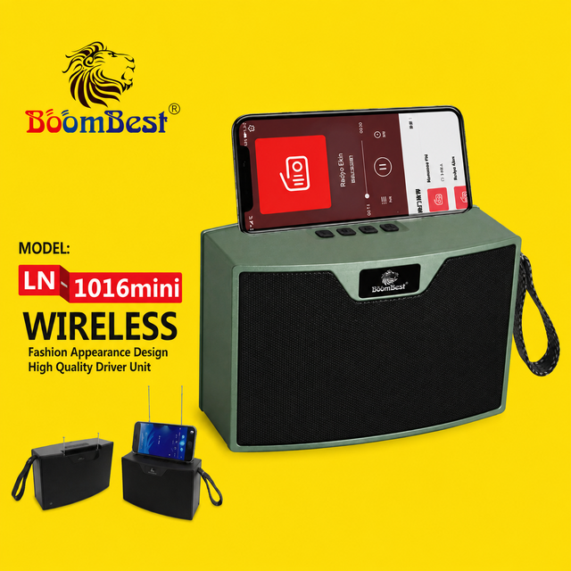 Boombest LN1016 Solar Power  Speaker Wireless Soundbar Heavy Bass High Volume Disk Audio Player Wholesale Hot Selling in Africa