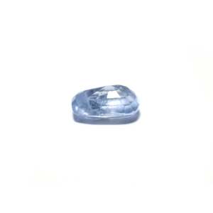 Loose 6.9 Carat Sky Blue Sapphire Gemstone-Excellent Diamond Cut 11mm X 20mm for Fine Jewelry - Product Image 3