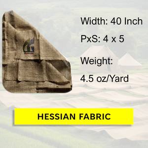 Coupes de tissu en toile de jute de 40 pouces, 4,5 oz, écologiques, fournisseur en gros Goodman Global Bangladesh - Product Image 2