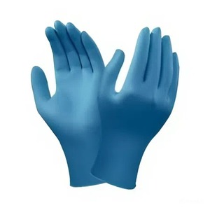 Ansell Versa <b>Touch</b> 92-465 Blue Nitrile Splash <b>Gloves</b> offers excellent chemical and mechanical properties, comfort and dexterity - Product Image 1