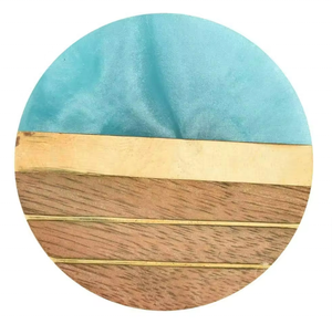 Pomo de puerta de remolino de resina de madera Natural elegante hecho a mano estilo Ángel manija duradera ecológica para uso en cajones de armarios - Product Image 2