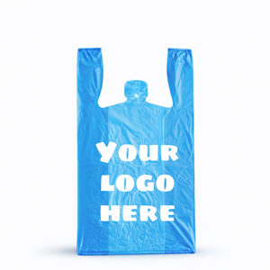 Plastic <b>Packing</b> Film <b>Bags</b> HDPE Poly Custom Waterproof Durable Flexible Biodegradable Drawstring Bulk - Product Image 1