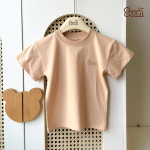 T-shirt d'été pour enfants, unisexe, vêtements pour garçons et filles, coton extensible respirant, haut à manches courtes, fabriqué au Vietnam, toucher ultra-doux - Product Image 5