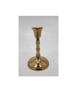 Bougeoir décoratif en métal doré pour mariage, finition laiton, fait main, pour pot à bougie – Vente chaude - Product Image 5