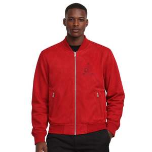 Blouson Bomber en Daim Vegan Kappa Alpha Psi Tonal, Vêtement de Fraternité Grecque Krimson, Confort Premium et Style Moderne - Product Image 1