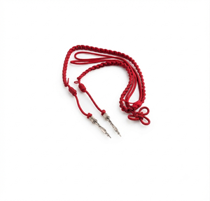 Oferta Especial 2024: Accesorios de Uniforme con Aiguillette de Colores Personalizados, Equipo de Defensa Personal de Viscosa de Alta Calidad - Product Image 3