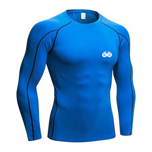 Affordable Price <b>Men</b> <b>Compression</b> <b>Shirts</b> Custom Logo Lightweight Breathable Fitness Wear <b>Compression</b> <b>Shirt</b> For <b>Men</b> - Product Image 5