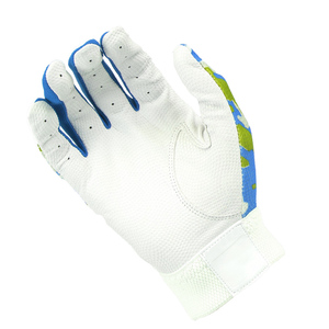 Sports Wear Baseball Battling Gloves For Men's Full Finger Breathable Baseball <b>Batting</b> Gloves With Custom Printed Design - Product Image 2
