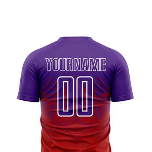 Custom Sublimation <b>Soccer</b> Uniform Men Breathable Quick Dry Team Football Jersey Personalized Gradient <b>Soccer</b> Kit Training Wear - Product Image 6