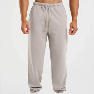 High Quality <b>Men's</b> Oversized Fit Fog Color Quick Dry Washed <b>Jogger</b> For <b>Men</b> Breathable Baggy Style Elasticated <b>Cuffed</b> Leg Trouser - Product Image 1
