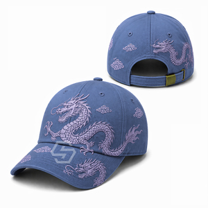 Casquette de baseball personnalisée OEM de haute qualité à séchage rapide, motif léopard/à pois, broderie à la main, logo personnalisé, chapeau de protection solaire pour l'extérieur - Product Image 5