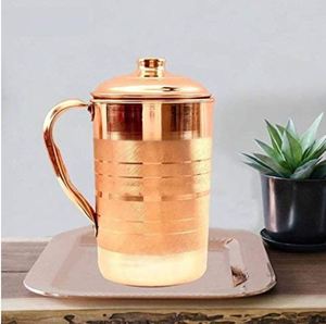 Ensemble de service en cuivre pour la culture de la table, avec verres, durable et réutilisable, pour la cuisine et la présentation. - Product Image 4