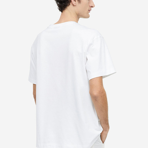 Breathable Acid Washed Polyester/Cotton Oversized Blank Windproof New Style <b>Men's</b> T-Shirt Made in Pakistan Wholesale Tee - Product Image 5