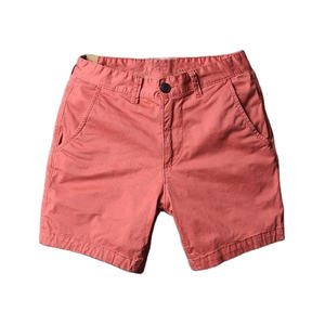 Pantalones Cortos Vintage de Algodón Suave con Efecto Desgastado para Hombre, Estilo Urbano, con Cordón en la Cintura, Fabricante OEM AI-SH-18 - Product Image 4