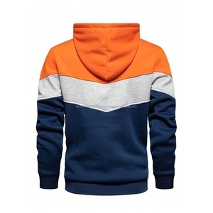 Dernier design de sweat-shirts à capuche pour hommes, fabricant de vêtements personnalisés, hauts décontractés d'hiver, pull à capuche épais en polaire pour hommes - Product Image 3