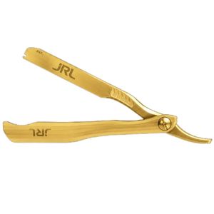 JRL Precision Styling <b>Razor</b> Pink Professional Stainless Steel Barber Straight Edge <b>Razor</b> Magnetic <b>Blade</b> Holder Custom Logo - Product Image 2