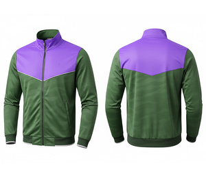 Chaqueta de Sublimación Personalizada al por Mayor, Ropa Deportiva para Correr y Hacer Ejercicio, Cálida, Transpirable y de Secado Rápido |   Tallas Hombre Mujer Juvenil - Product Image 3