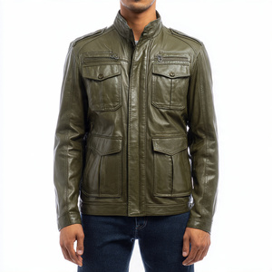 Veste en cuir de haute qualité, très élégante et stylée - Product Image 5