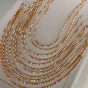 สร้อยคอมุกน้ำจืดแท้ 3-4 มม. สำหรับ Xiaomi คุณภาพพรีเมียม ไร้ตำหนิ สไตล์คลาสสิก - Product Image 1