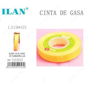 Nastro Isolante in Gasa 1,5 Cm X 35 Y Giallo Per Uso Elettrico - Product Image 1