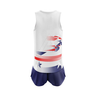 Uniforme Moderno de Atletismo para Hombre, Jersey Deportivo Personalizado con Pantalones Cortos para Correr, Ropa Deportiva Ligera para Actividades al Aire Libre - Product Image 3