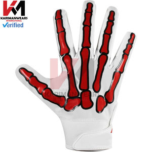 Guantes de Fútbol Americano Deportivos, Ligeros, Duraderos, Transpirables, Flexibles, Diseño de Alto Agarre - Product Image 3