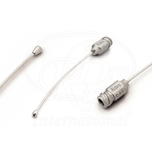 Aiguille d'alimentation incurvée en acier inoxydable avec embout Luer-Lock 3,3 mm 18G x 73,5 mm, tube d'alimentation réutilisable pour oiseaux - Product Image 2