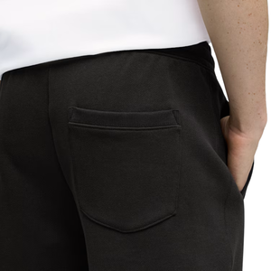 <b>Mens</b> Cotton Blend Fleece Knee <b>Shorts</b> Front Mid Elastic Drawstring Casual Gym Training <b>Lounge</b> Summer Breathable Comfort Fit - Product Image 4