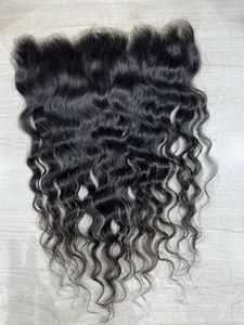 Extensiones de Cabello Natural Remy Indio Negro/Marrón 13/4, Tejido Frontal Cómodo a Máquina con Doble Trama, Alta Calidad - Product Image 3