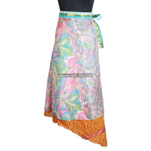 New Indian Printed Long <b>Wrap</b> Around Skirt Magic 38" <b>Sarong</b> Pareo Custom Latest Design Women Fashion Wear for Women - Product Image 5