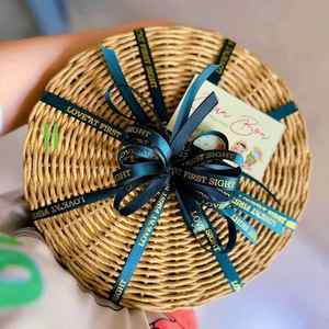 Charmant bac de rangement de jouets pour enfants tissé à la main avec couvercle panier de rangement pour pépinière - Product Image 4