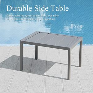 Set di 2 Lettini Prendisole Regolabili da Esterno con Ruote a 5 Posizioni per Piscina e Uso Esterno - Product Image 6