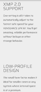 Kit de mémoire c-COR-SAIR VENGEANCE LPX 16 Go (2 x 8 Go) DDR4 DRAM 3600 MHz C18 - Noir - Product Image 4