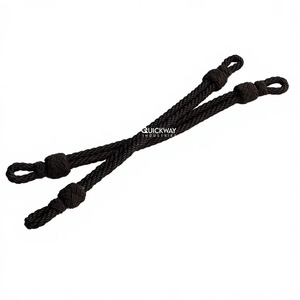 Black and <b>Silver</b> Decorative Cap Chin Cord Strap for Visor Caps Dress Caps Headwear Accessories Premium Fashion Trim - Product Image 5